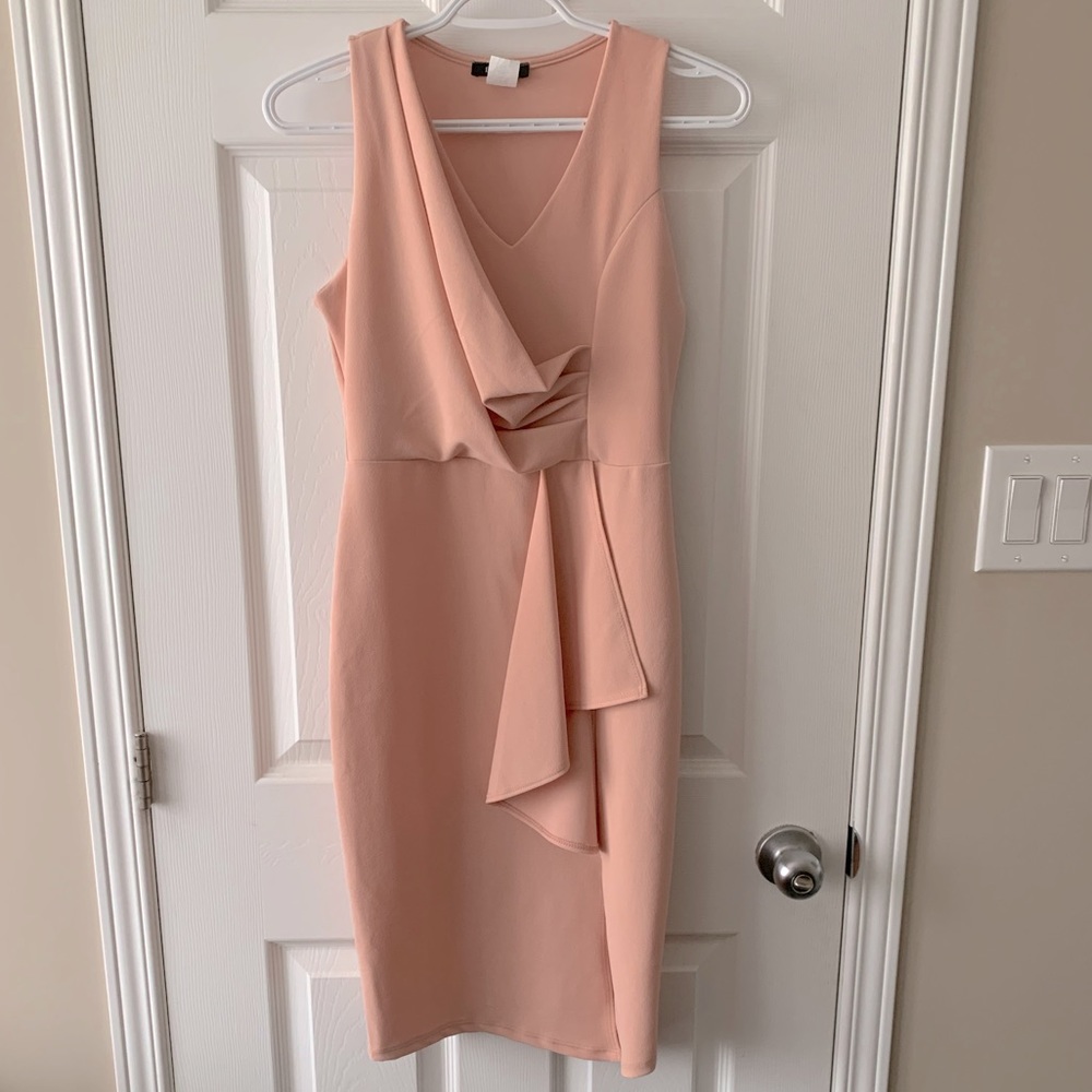 BLVD peachy pink dress size small